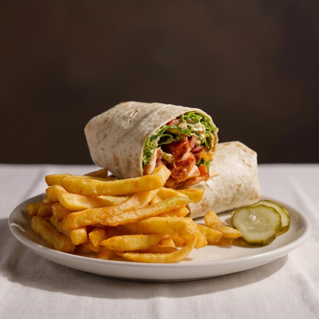 Buffalo Chicken Wrap.