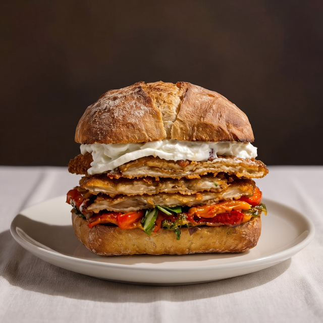 Eggplant Cutlet Sub