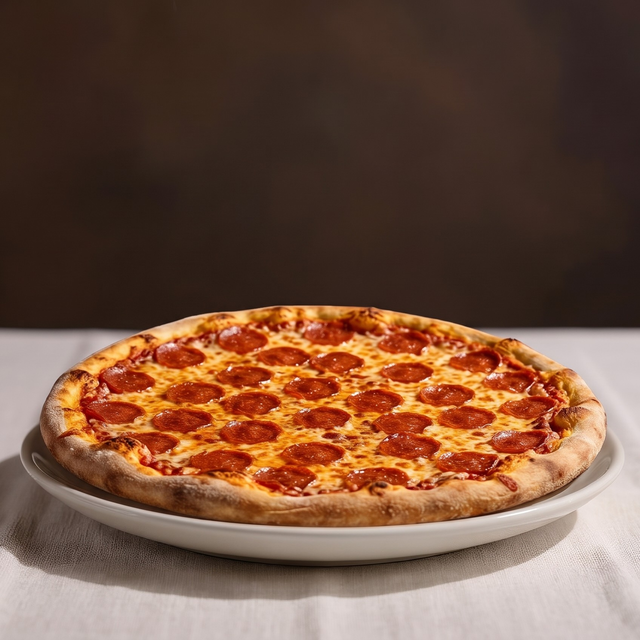 Large Toppings Pizza.