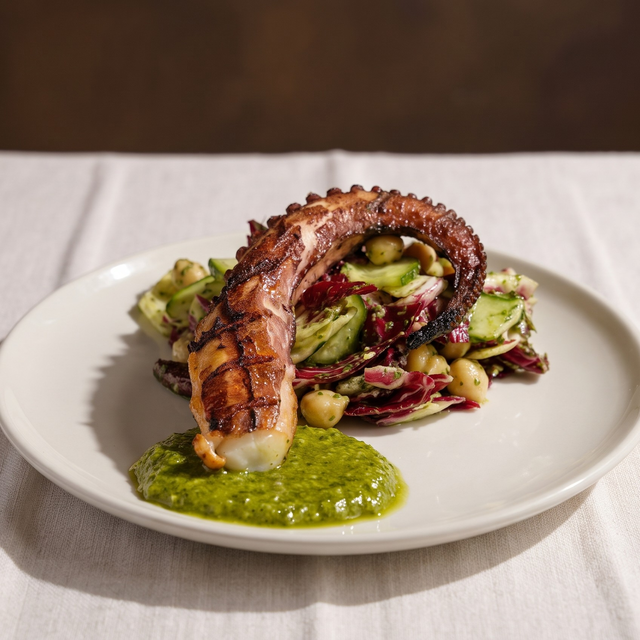 Grilled Octopus.